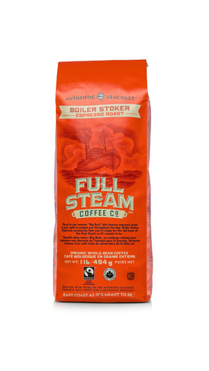 Full Steam Boiler Stoker Espresso (Whole Bean)